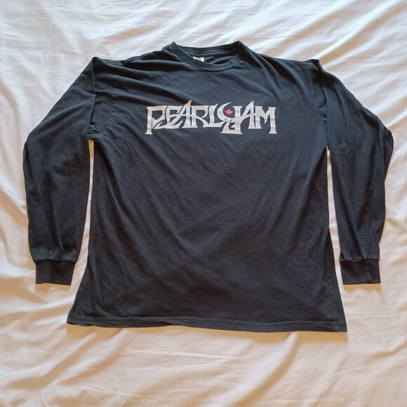 Pearl Jam Other - Vintage Y2K 2005 Pearl Jam Canadian Tour Long Sleeve T-Shirt Adult XL
